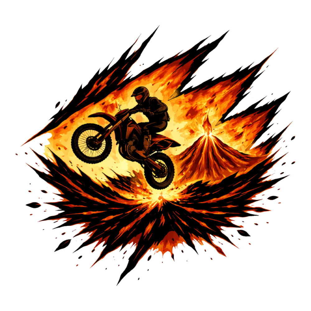Cascade Chaos MX — Icon lockup — no wordmark